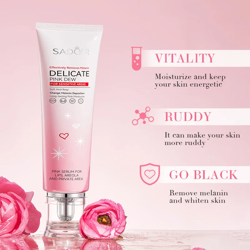 Фото Эффективный крем для осветления внутренней стороны бедер, удаления меланина, осветления интимных зон, с никотинамидом, для темной кожи. №2