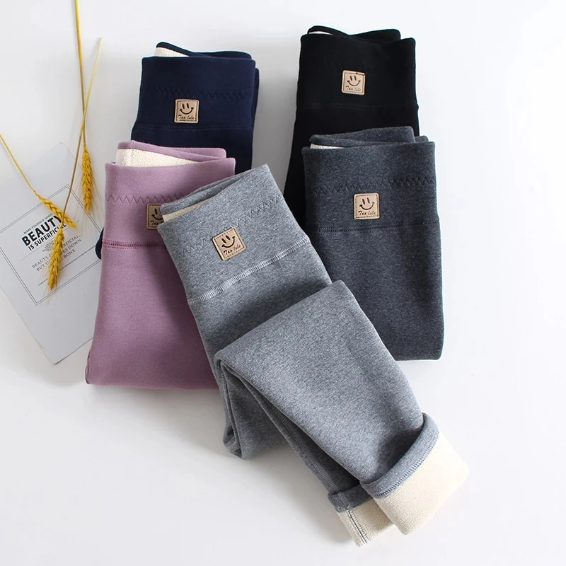 

Леггинсы для девочек 2-13 лет, с флисовой подкладкой и высокой талией