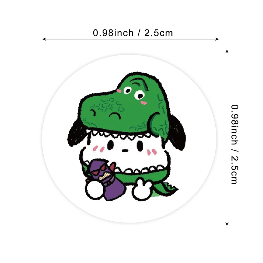 500 шт./рулон наклейки для ноутбука из ПВХ