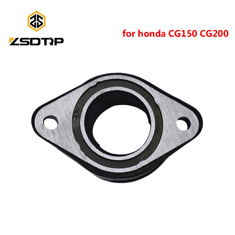 

ZSDTRP Intake Manifold Carburetor Boot for Honda CG150 CG150B CG200 CG200B