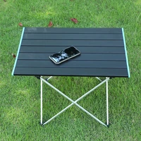 outdoor camping table aluminum alloy folding table furniture desk for hiking climbing picnic bbq fishing small folding tables