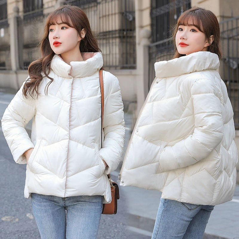 Women Duck Down Coats Jackets 2022 Autumn Winter Fashion Long Sleeve Ultra Light Portable Tops Warm Stand collar Hiking Outwear