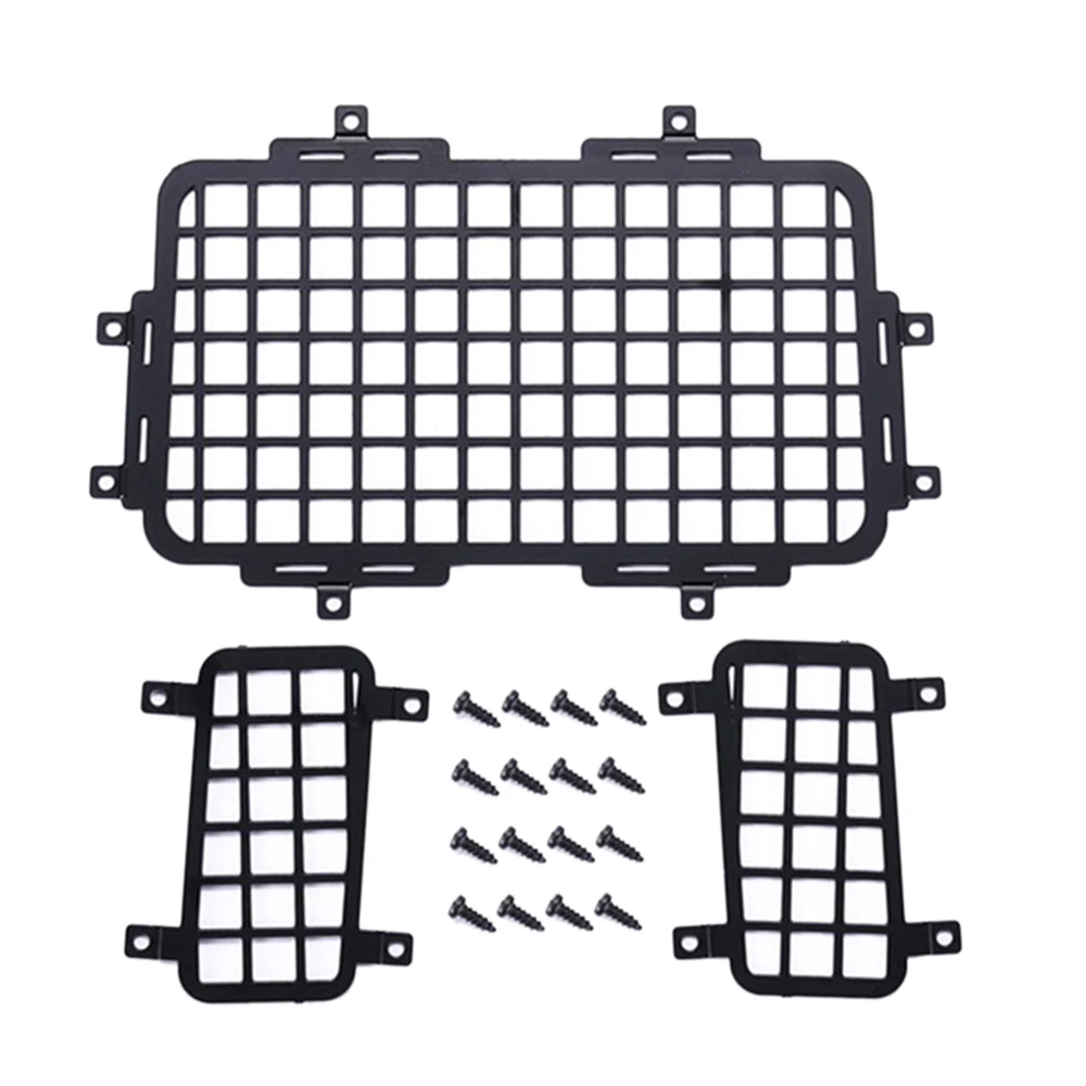 

Для MN D90 D99S MN99S 1/12 RC Автомобильная стереоскопическая сетка заднего стекла защитная сетка аксессуары