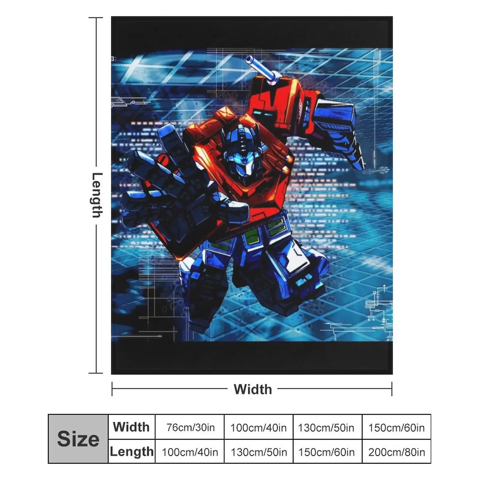 Одеяло Transformers Optimus Prime для пикника многофункциональные персонализированные