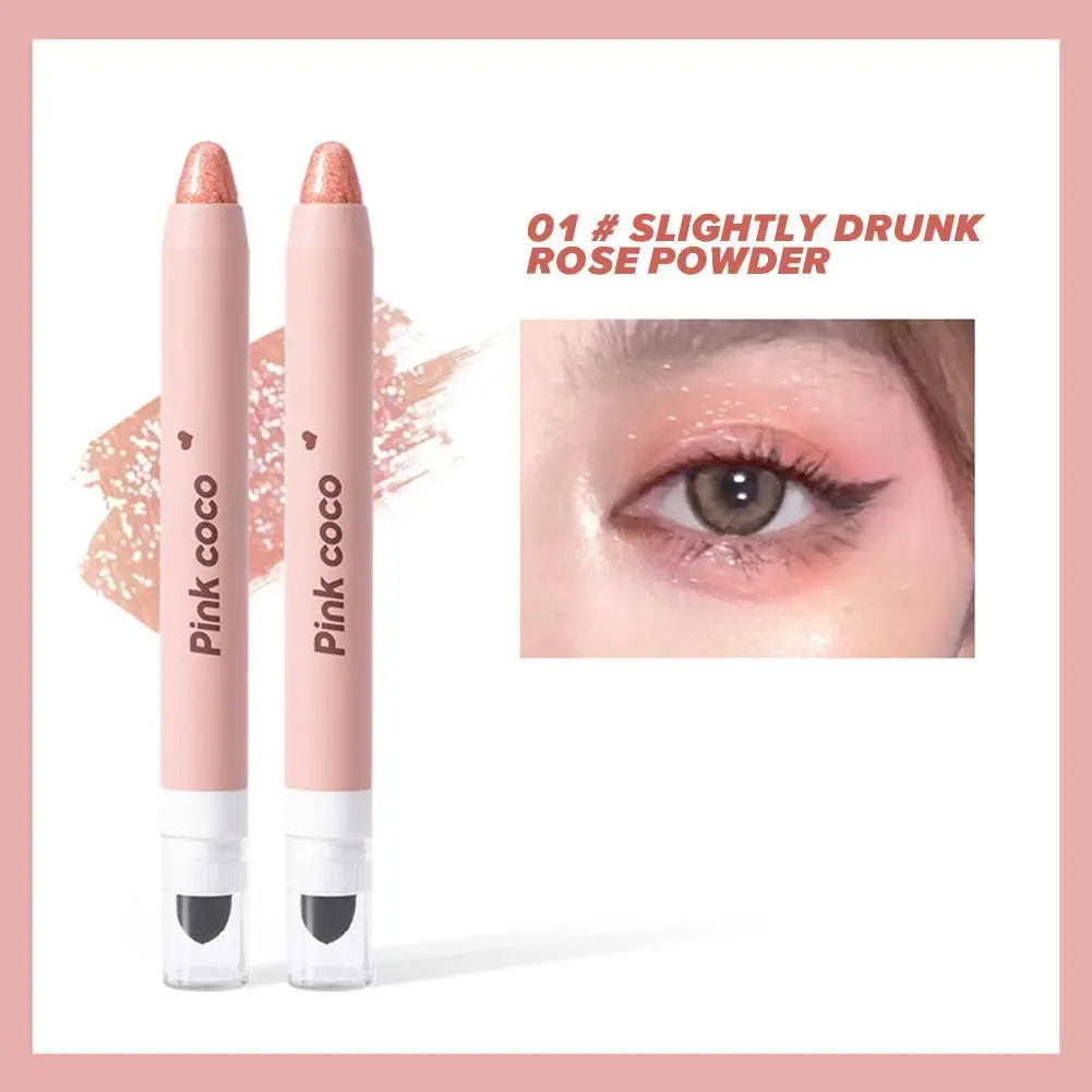 

2 In1 Matte Highlighter Lying Silkworm Pen Recommended Shadow Double Head High Gloss Eyeliner Glue Outline Natural Eye Makeup