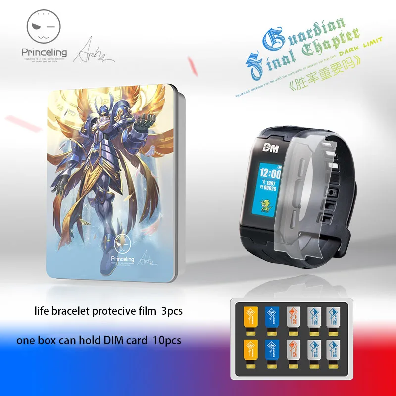Аниме Digimon Приключения браслет защитная пленка приглушенная карта коробка EX