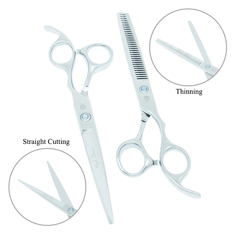 Фиолетовый дракон 7 0 &quotножницы для ухода за домашними животными острые режущие