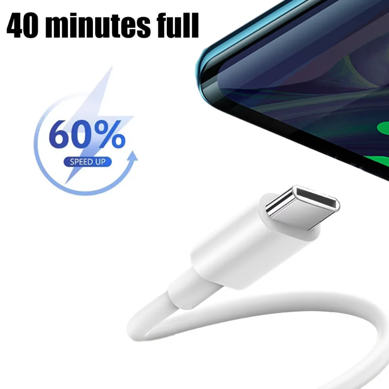 Фото Кабель зарядный PD, 60 Вт, USB C-USB C, для Macbook, Ipad, Huawei, Samsung, Xiaomi №2