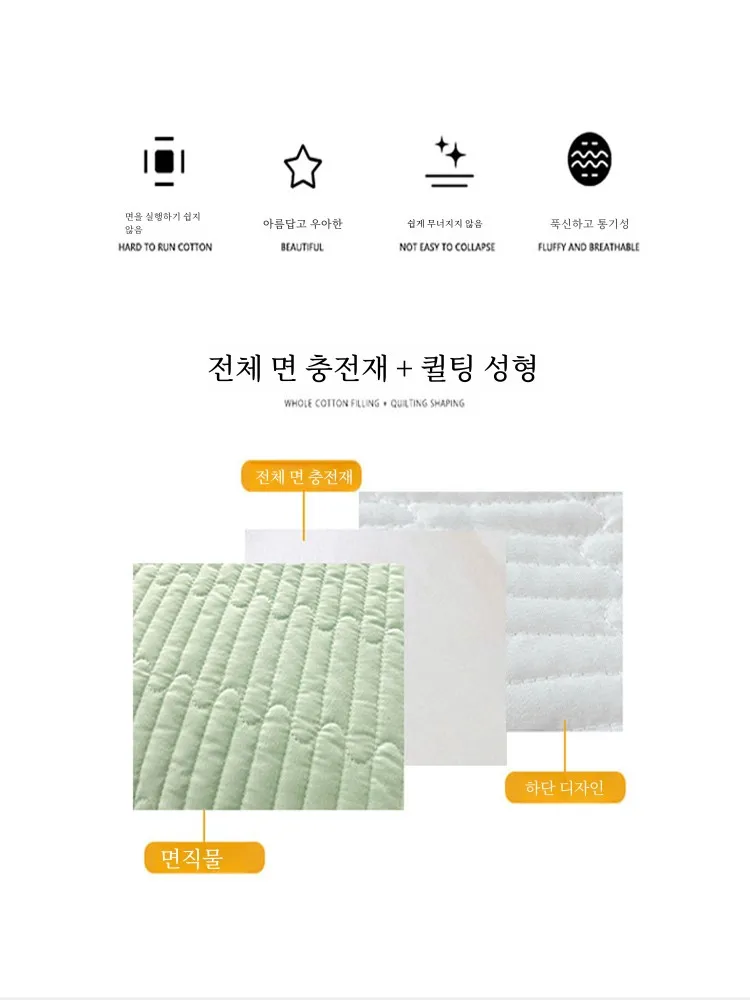 2024 Новая кружевная хлопковая стеганая юбка принцессы утолщенная нескользящая