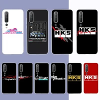 ruicaica sports car hks jdm accessories phone case for samsung s21 a10 for redmi note 7 9 for huawei p30pro honor 8x 10i cover