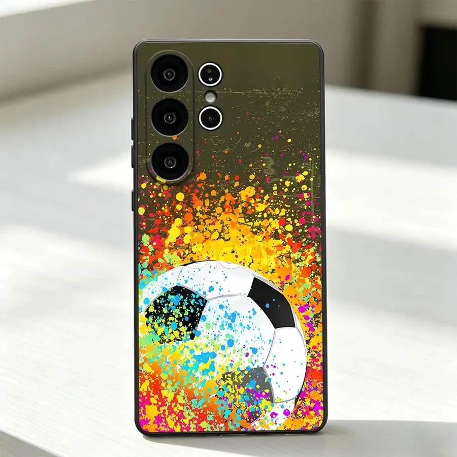 Фото Чехол для Samsung Galaxy S26 Ultra S25+ S23 S20 S24 S25 Plus S10 S9 S21 FE S26+ Note 20 8 9 10 S24+ с дизайном «Красочные брызги краски» №4
