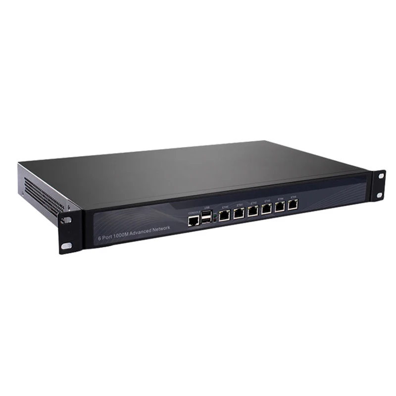 BKHD N5105 19-дюймовый 1U стеллажное крепление мини-ПК сервер мягкий маршрутизатор