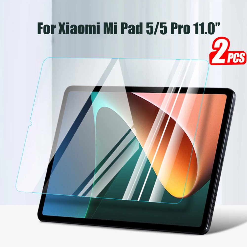 Прозрачная мембрана из закаленного стекла для нового XiaoMi MiPad 5 Pro 11 2021 MiPad5 Mi Pad