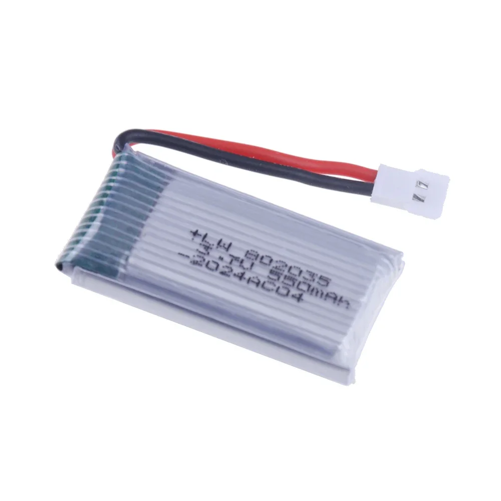 Фото Запасная часть для квадрокоптера X4 H107 H31 KY101 E33C E33 U816A V252 H6C: LiPo аккумулятор 1S 3.7V 550mAh 35C или зарядное устройство 5 в 1 №2