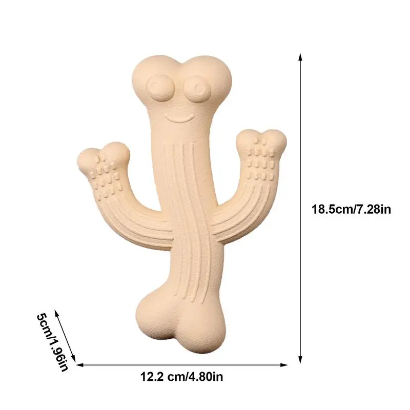 Кактус щенок жевательная игрушка кактус для собак ультра прочная интерактивные