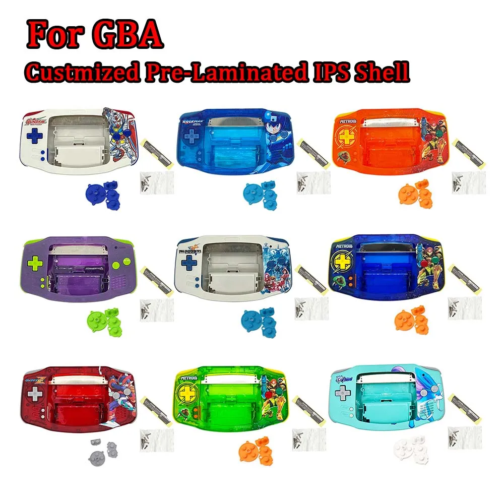 Для смартфона ламинированный корпус IPS для GameBoy Advance ЖК-экран V3 точка-точка