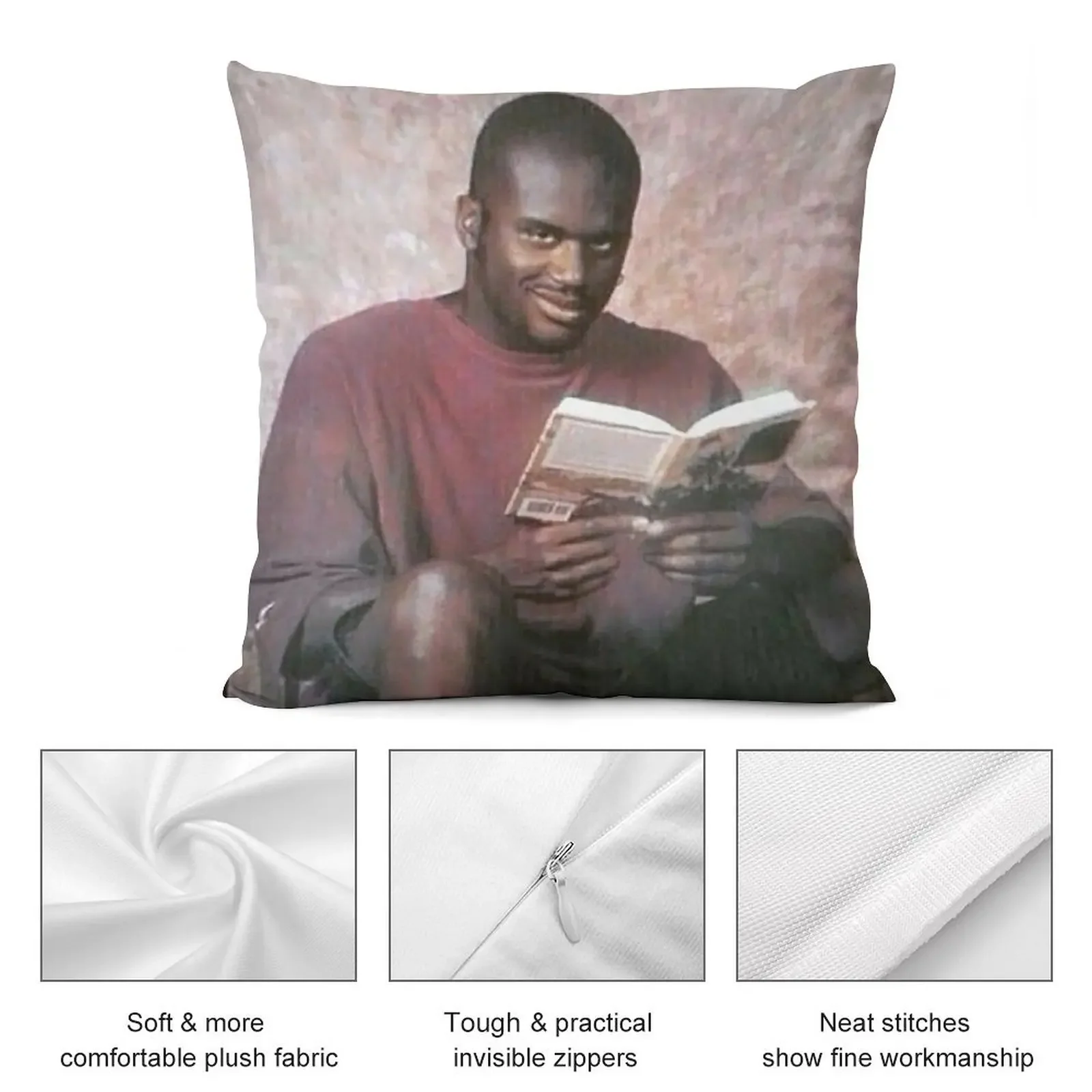 Декоративная подушка Shaq Reading Meme рождественские украшения 2025 г.