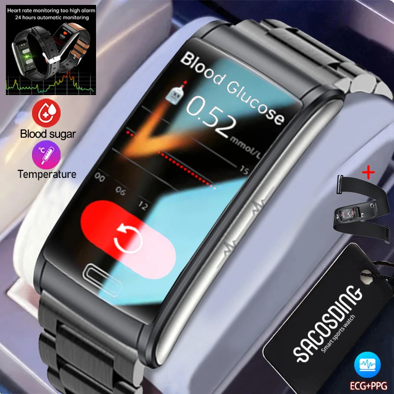 Смарт-часы Xiaomi с измерением уровня сахара в крови и ЭКГ