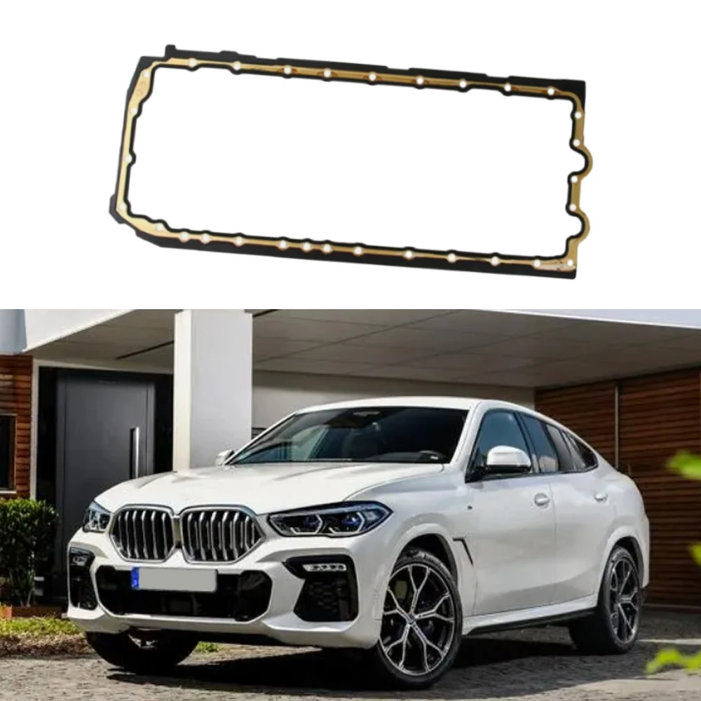 Прокладка масляного поддона двигателя для BMW 335i X3 X5 X6 E90 F30 F10 F25 E70 E71 N55 3.0 11137600482 7600482