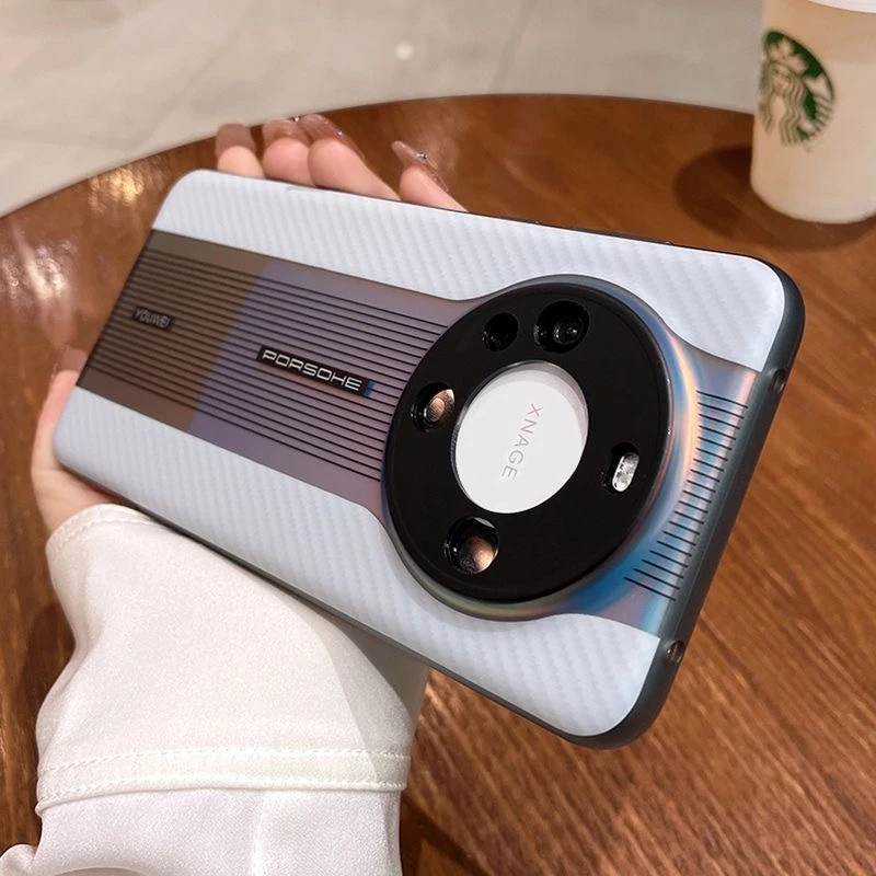 Чехол для Huawei Mate 60 Pro 50 RS 40 30, градиентный цветной чехол-накладка для Mate 50Pro, тонкий жесткий противоударный бампер (art.: 3920c5dd985ca) - 3920c5dd985ca