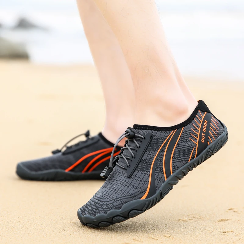 

Men Aqua Shoes Couple Beach Swimming Wading Upstream Sport Footwear Fitness Cycling Outdoor Sneakers Quick-Dry Breathable
