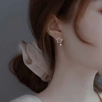 sweet tassel star stud earrings womens earrings romantic party wedding high jewelry gift wholesale direct sales new fashion