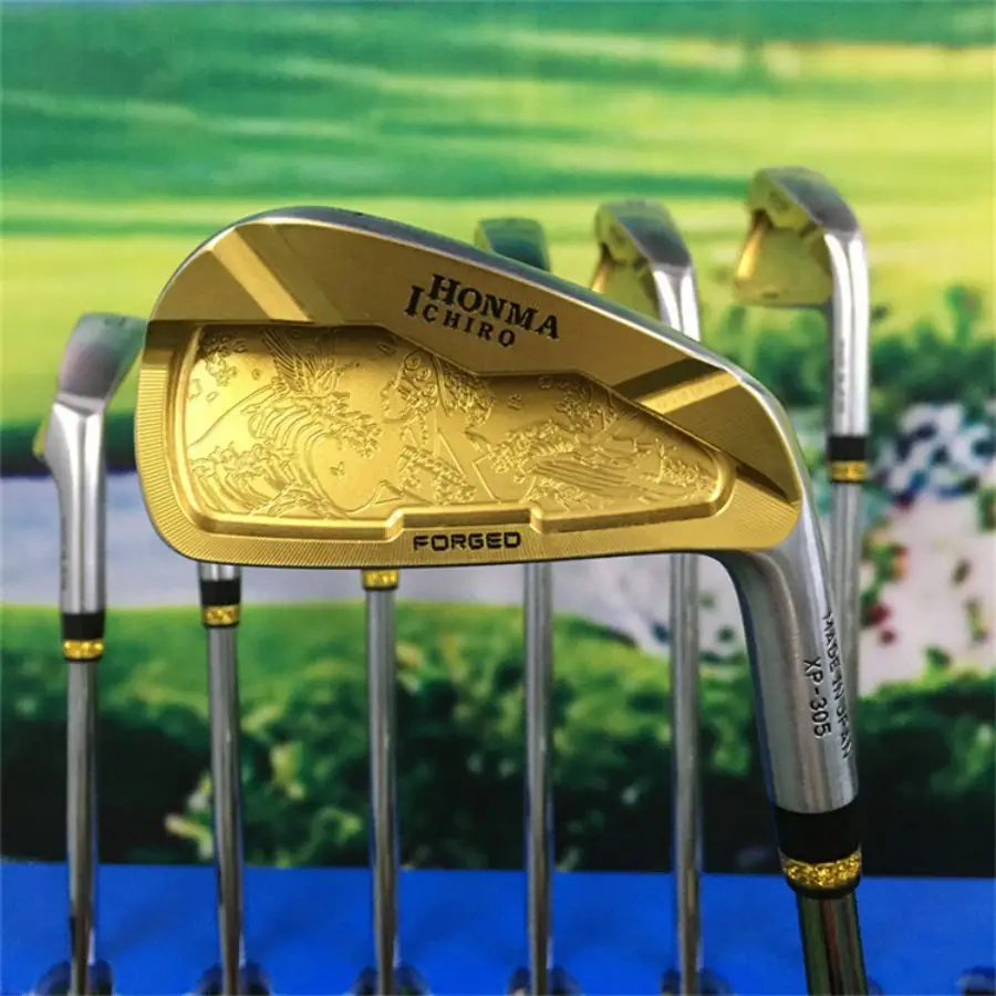 

Original Ichiro Honma XP-305 Golf Irons 7pcs 456789P Steel Shaft Golf Clubs Original Ichiro Honma XP-305 Golf Iro