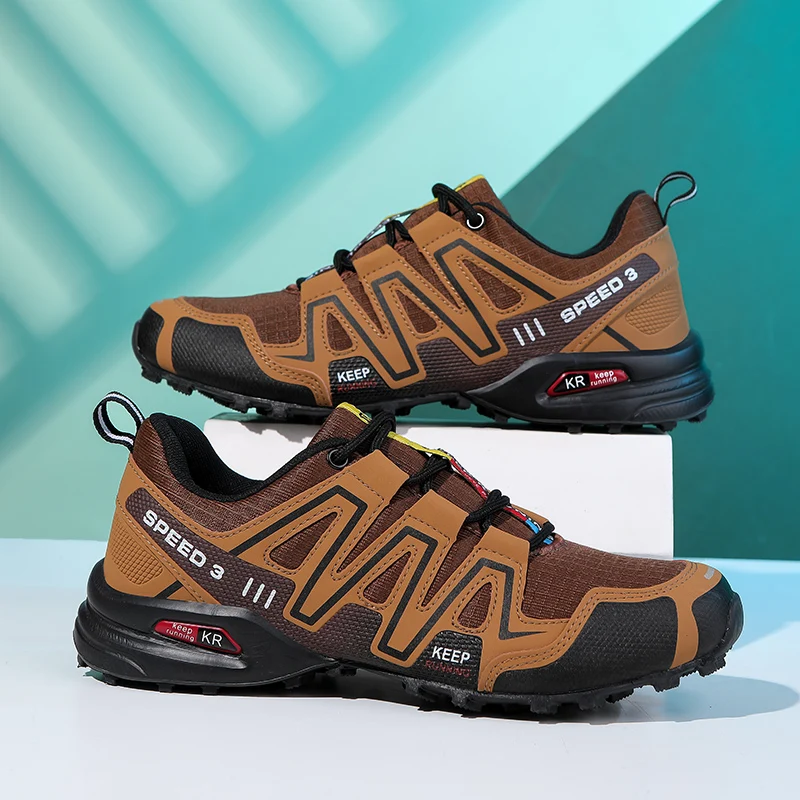 Large size leisure sports outdoor shoes Hiking shoes 39-48 mesh surface sports casual hiking shoes