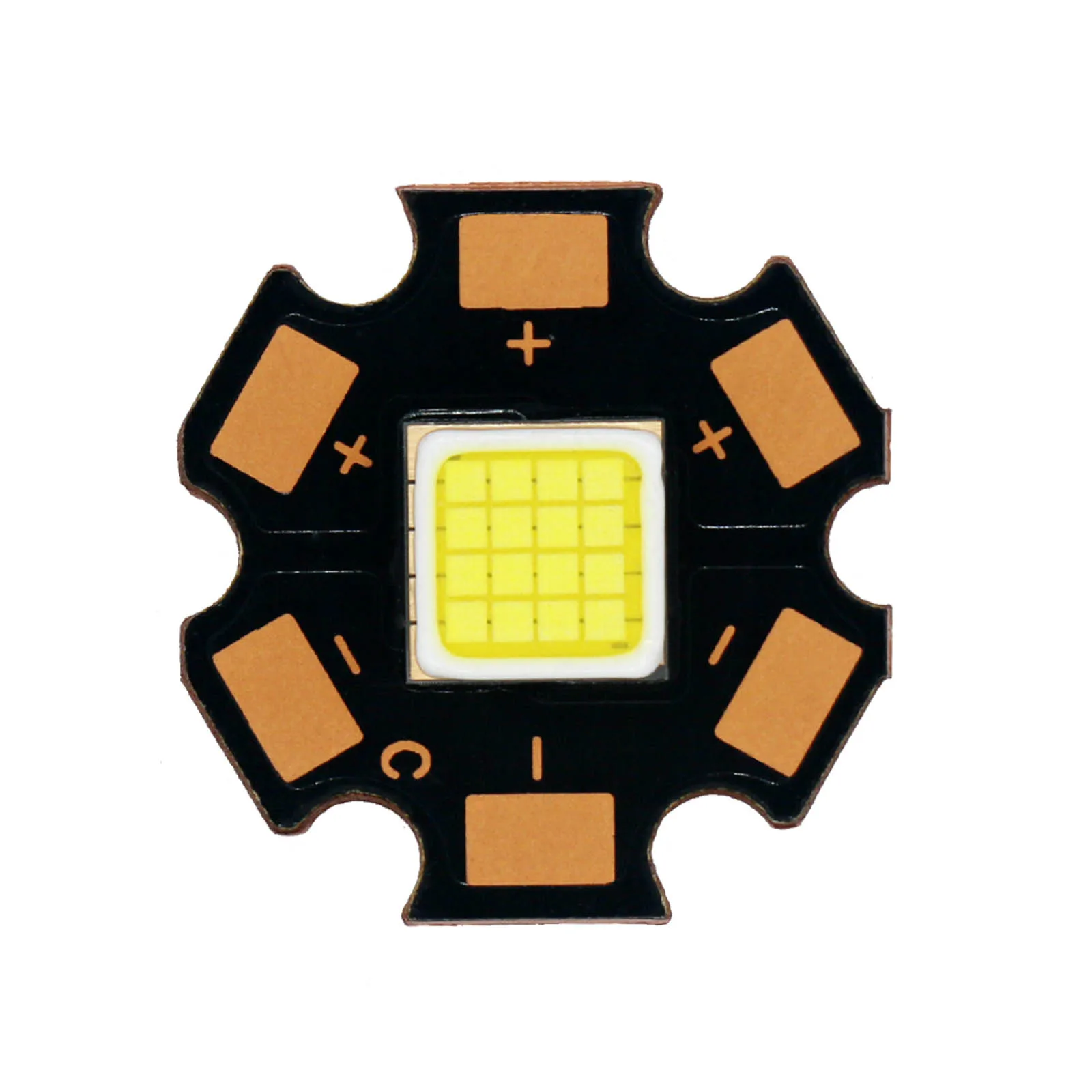 Купить Светодиодная лампа повышенной мощности, 50 Вт, супер яркая, 6500K, Φ 4A, светодиодные бусины, медная печатная плата, 20 мм, для фонасветильник «сдел...