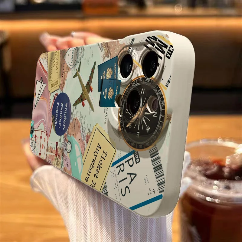Чехол для Xiaomi 11 Lite 5G NE Mi 14T 14 13T 13 12T 12 Poco F6 F5 X5 X6 X3 M6 Pro4G Travel Element Pattern Eye Design Чехол для телефона (art.: 3920cbfbfbb32) - 3920cbfbfbb32