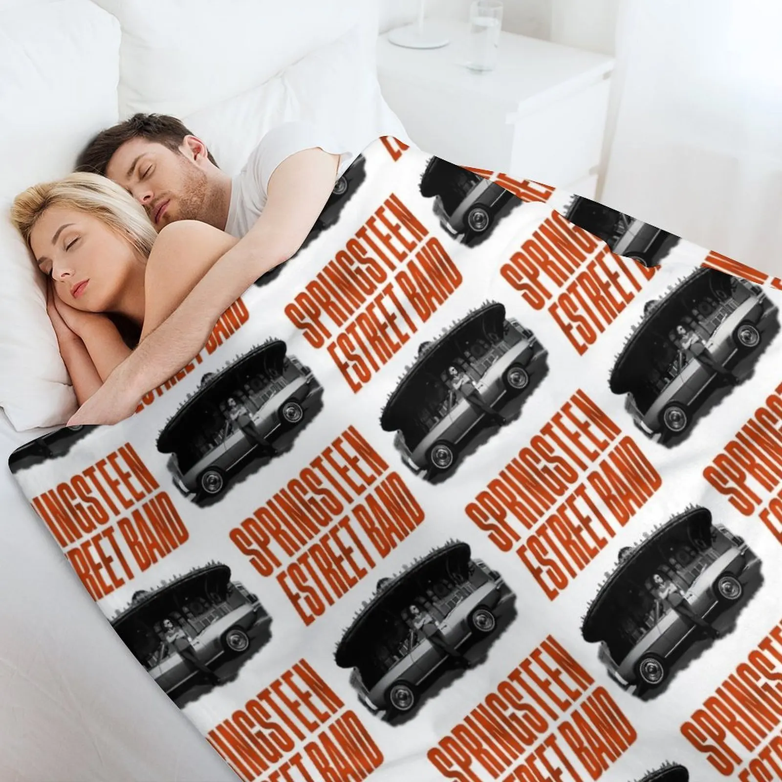 Бр?ок?? Музыка Spr Brug??? ?н и The ? Str??? Декоративное одеяло Boss Tour 2023 Покрывала для