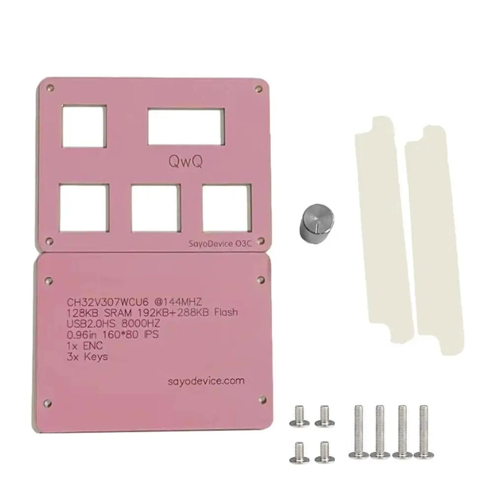 SayoDevice OSU O3C Rapid Trigger Холла Переключатели Wooting Paste Красные магнитные и копирующие
