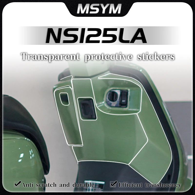Фото Для Honda NS125LA NS125 LA ns125la ns125 la невидимый автомобильный чехол кузов водонепроницаемая прозрачная защитная пленка модифицированные детали №1