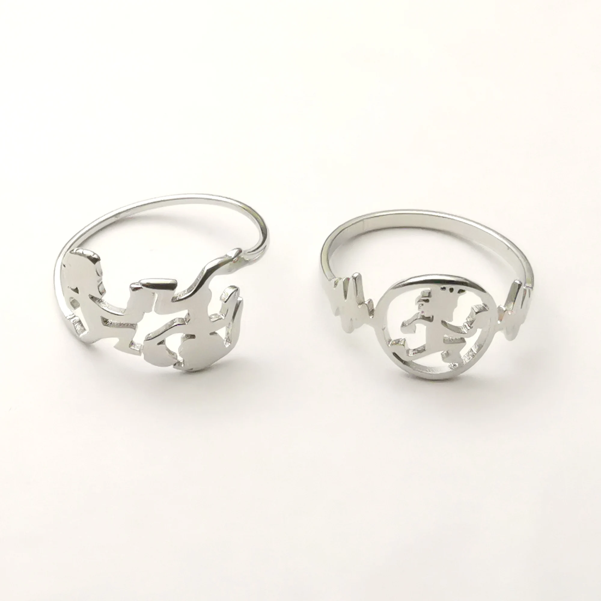 Серебряное кольцо унисекс из нержавеющей стали, простая мода, джуггалет/джуггало, для подарков 7-10 # Серебряное кольцо унисекс из нержавеющей стали, простая мода, джуггалет/джуггало, для подарков 7-10 #