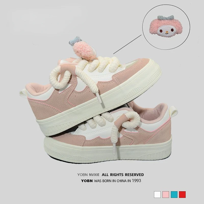 

Sanrio Platform Cute Spring New Versatile Ins Casual Sports Board Shoes Hellokitty Toddler Girl Zapatillas De Deporte cartoon