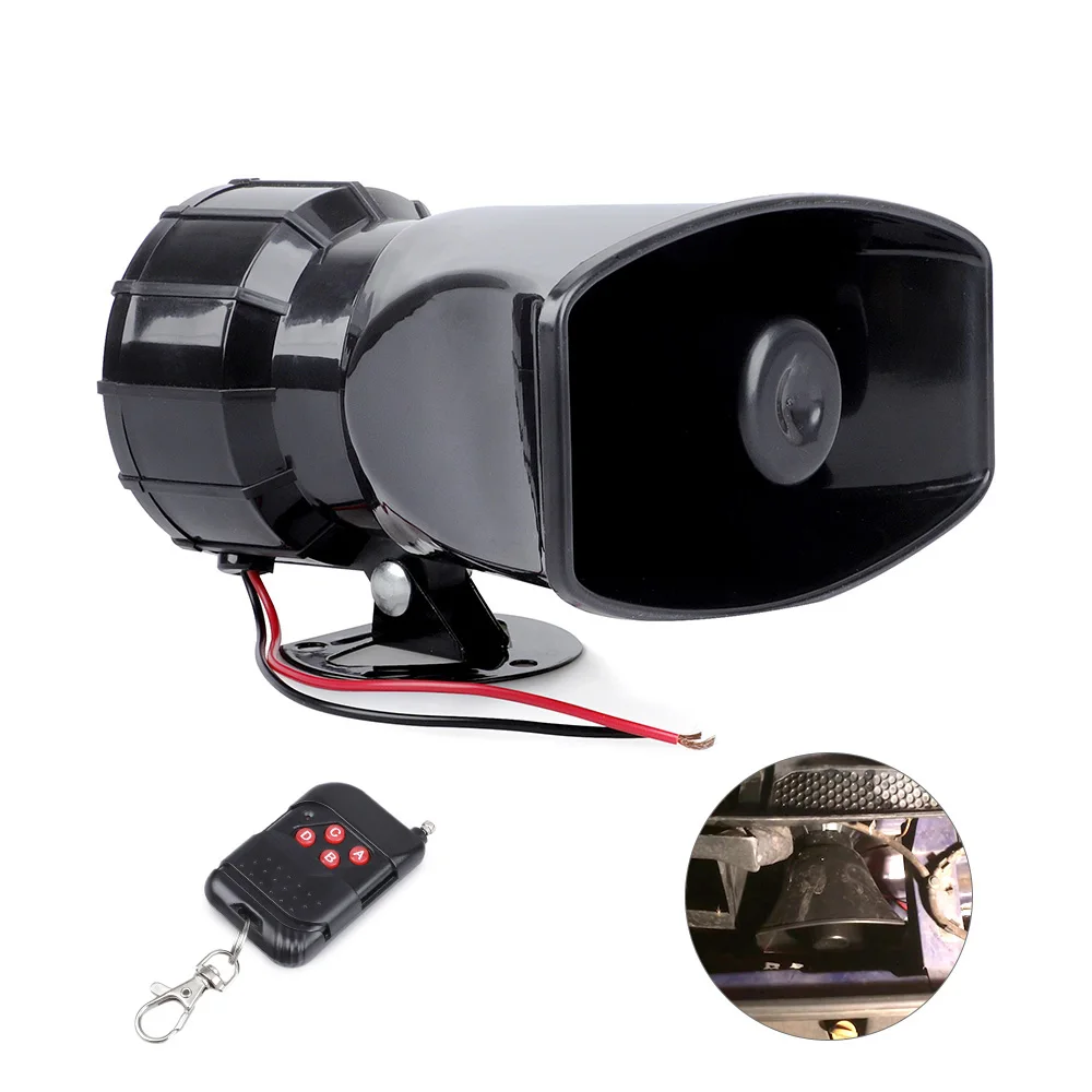 

Wireless Electronic Siren Air Raid Siren 12V Sounds Speaker Car Warning Alarm Police Fire Siren Horn Loudspeake Car Ccessories