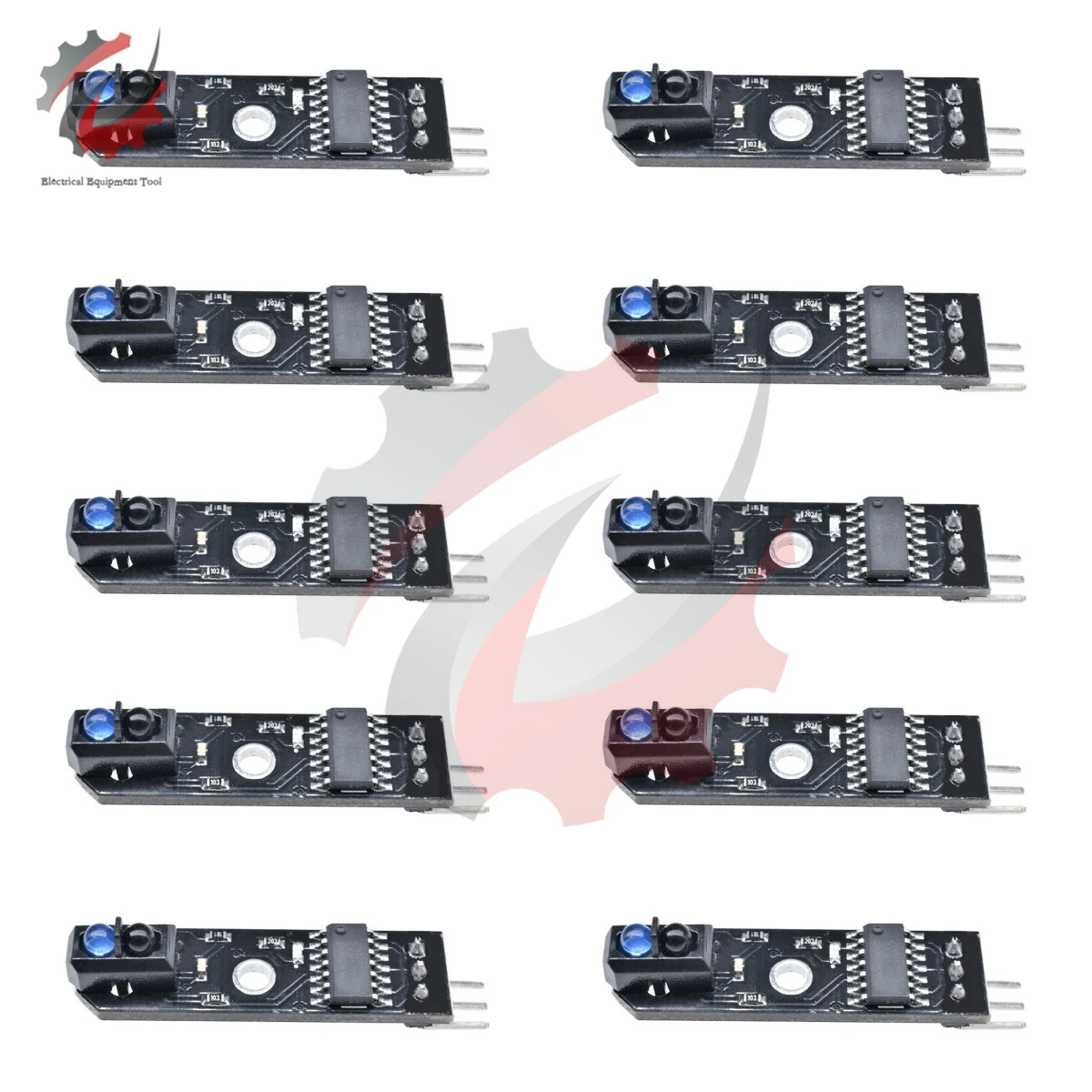 

10PCS/Lot TCRT5000 3PIN Tracking Module IR Infrared Line Reflection Track Follower Sensor TCRT5000 Obstacle Avoidanc For Arduino