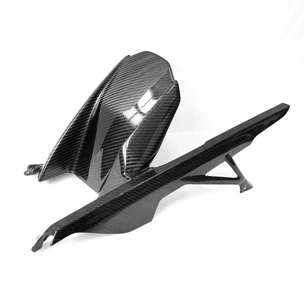 

Для BMW BMW S1000RR 2019-2025 M1000RR 2020-2025 S1000R 2021-2025 M1000R 2023-2025 Задний обниматель из 100% углеродного волокна с защитой цепи