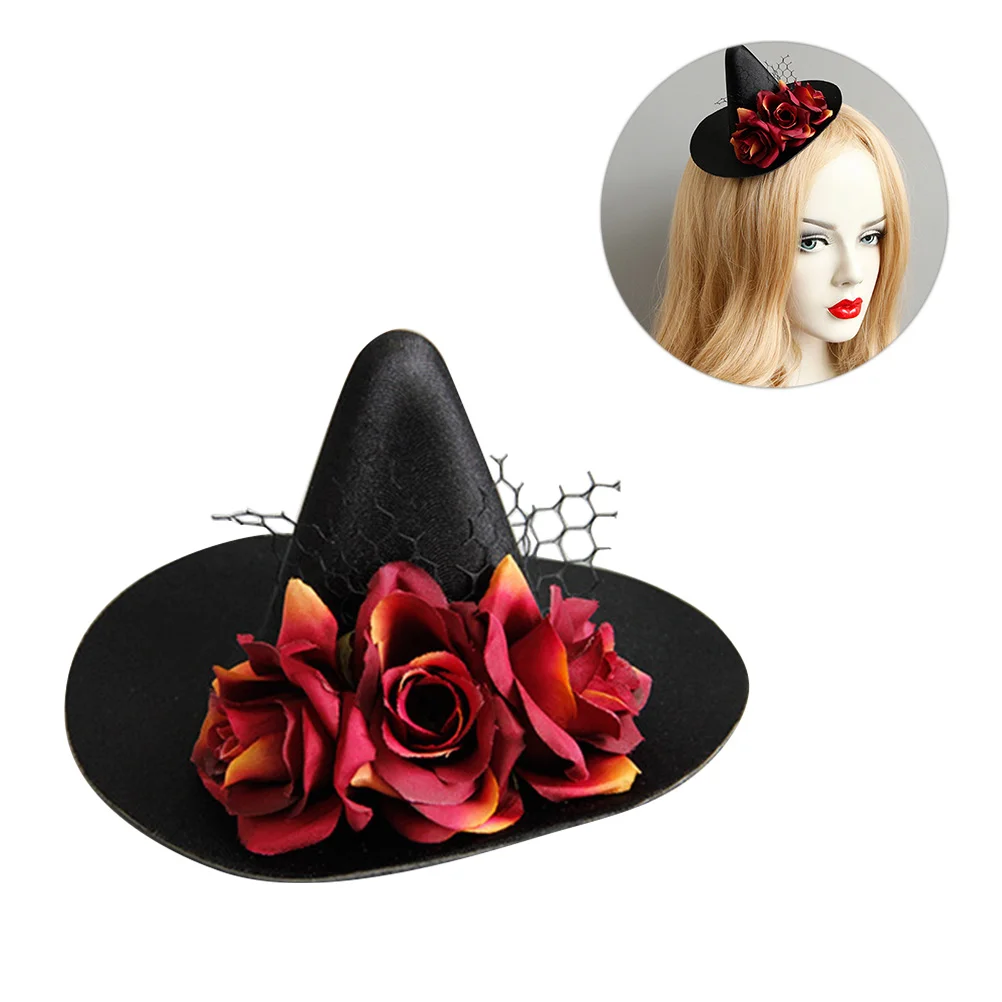 

Witch Hats Party Wizard Cosplay Halloween Witches Masquerade Costume Women Accessories