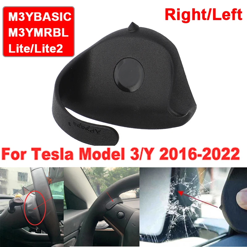 Per Tesla Model 3 Model Y 2016- 2022 FSD volante Booster peso del pilota automatico con auto Self-Help Escape Window Breaker ModelY