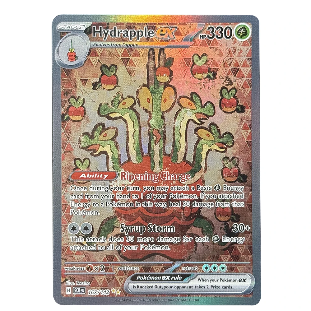 Фото Прокси-карты PTCG Bulbasaur Squirtle Shining Mew Rayquaza Dialga Hydrapple Espeon Mewtwo-GX Rayquaza Umbreon SUM TCG DIY Card №3