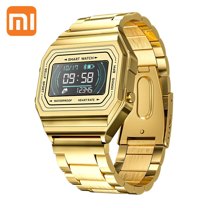 

Xiaomi Smart Watch i6 Men Always-on Display Message Notification Fitness Tracker Sleep Monitor Smart Watch for Android IOS Phone