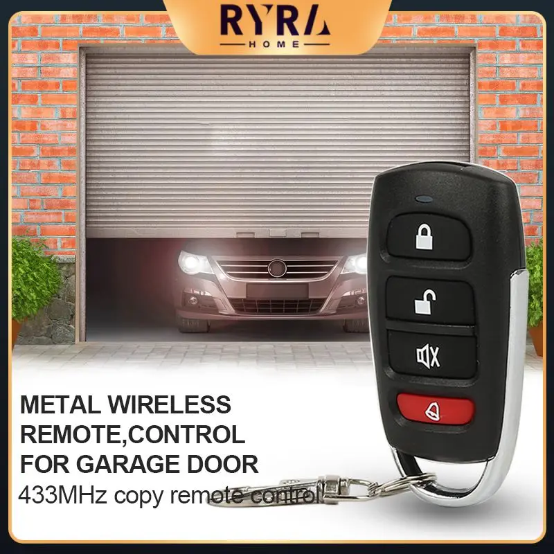 

Mini Smart Electric Garage Door Replacement Cloning Cloner Copy Remote New 433mhz Car Remote Control Key Sensitive Compact Black