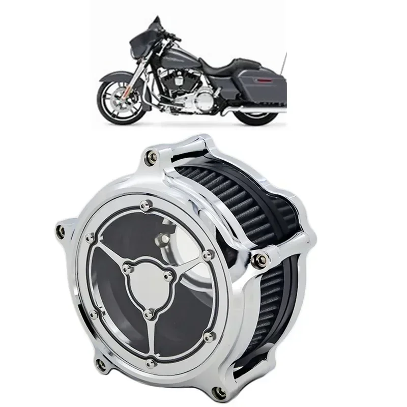 Фильтр для воздухоочистителя из алюминия Harley Touring Street Glide 2008-2016 Softail 2016-2017 Dyna Fxdls
