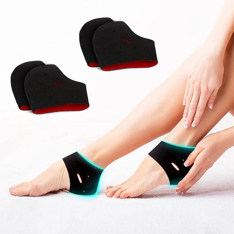 

Heel Warm Protector Insole Orthotic Plantar Wrap Heel Foot Pain Arch Support Ankle Brace Sleeve Heel Pads for Reduce Pressure