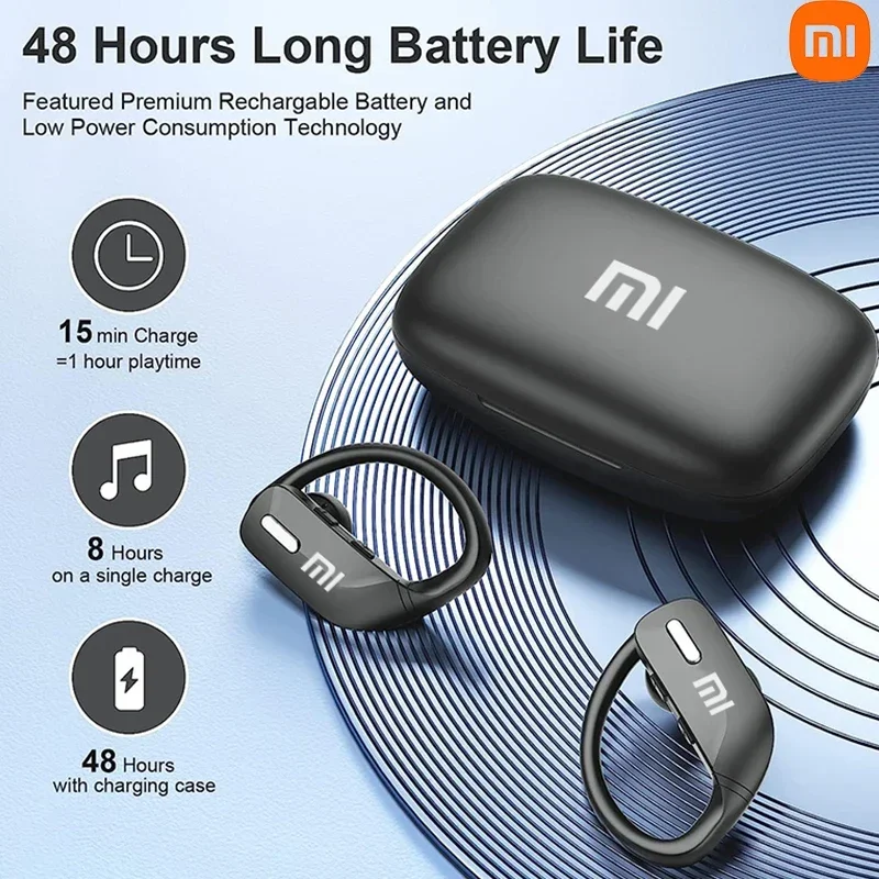 

Беспроводная bluetooth-гарнитура XIAOMI T17 Mijia, наушники-вкладыши с двойным светодиодным дисплеем и микрофоном