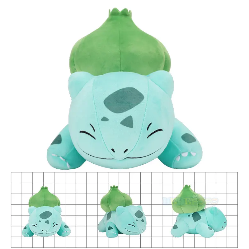 

Мягкие игрушки Pokemon Kawaii Bulbasaur, Мультяшные милые плюшевые куклы, подарок на день рождения для детей, друзей, мальчиков, украшение для дома