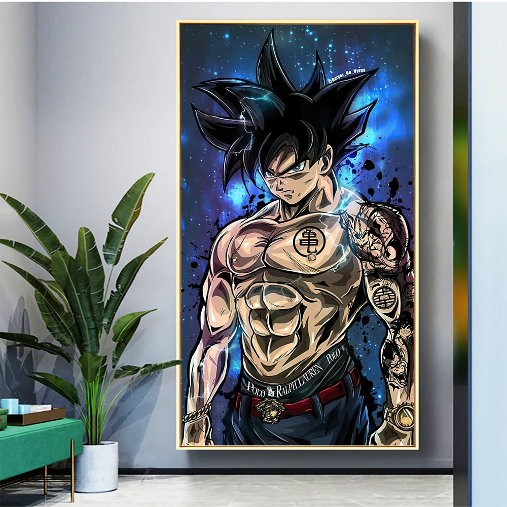 

Dragon Ball Japanese Anime Kakarot Canvas Poster One Piece Anime Print Wall Room Children's Room Decoration Canvas Painting