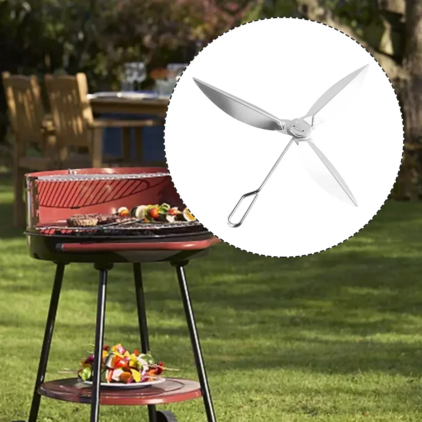 Комплект системы очистки одним касанием 22-1/2 дюйма для Weber7444 7403 угольный гриль