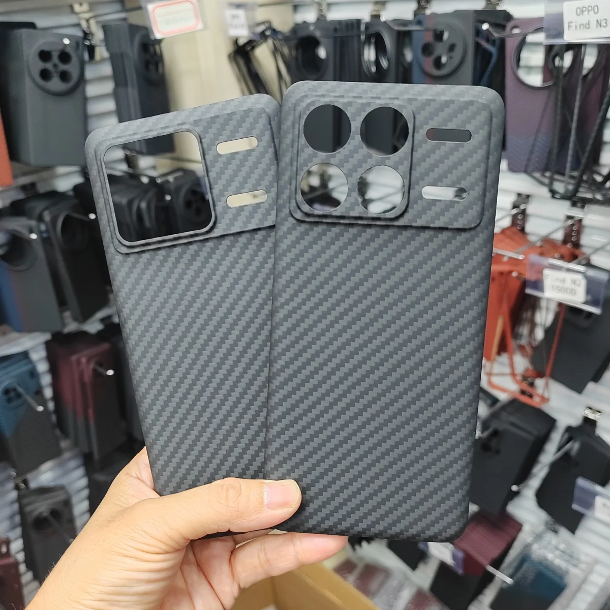 Чехол из углеродного волокна для телефона Redmi K70 и Pro Ультратонкий чехол